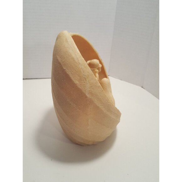 Christmas Sand Art Nativity Scene Tea Candle Holder Holy Family - Picture 7 of 9